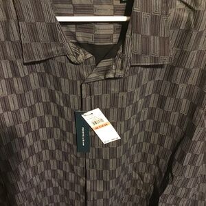 Men’s big and tall long sleeve shirt